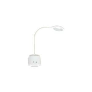 LED Dimmelhető flexibilis újratölthető asztali lámpa LUSIA LED/5W/5V 3000/4000K 1200 mAh fehér kép