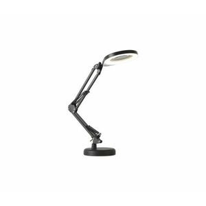 LED Dimmelhető asztali lámpa nagyítóval 2in1 AURIQ LOUPE LED/10W/5V 3000/4000/6500K fekete kép