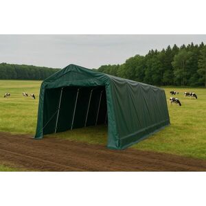 Kerti és gazdasági sátor 3, 3×6 m PVC 550 g/m² zöld kép