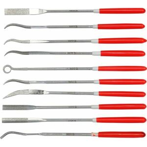 YATO Gyémánt tűreszelő készlet 3 x 140 mm 10 db 25 mm kép