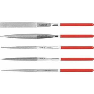 YATO Gyémánt tűreszelő készlet 5 x 180 mm 5 db kép