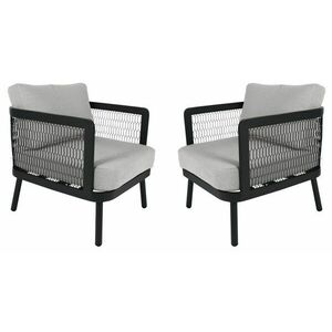 ROJAPLAST Aluminium szék szett EDINBURGH DUO 2 db kép