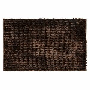 Fürdőszobaszőnyeg Ella micro sötétbarna, 50 x 80 cm, sötétbarna, 50 x 80 cm kép