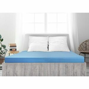 4Home Ideal jersey lepedő égszínkék, 100 x 200 cm, kék, 100 x 200 cm kép