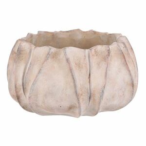 Beton edényfedő L, bézs szürke, 30 x 17 cm, bézs, 30 cm kép