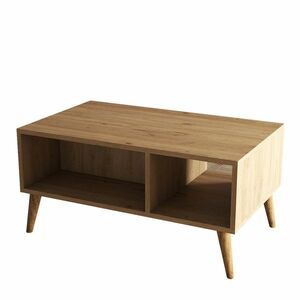 Exxen Oak dohányzóasztal, világosbarna kép