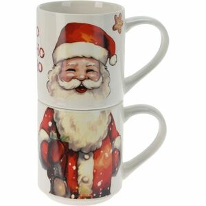 Santa 2 db-os bögrés szett, 265 ml, porcelán kép
