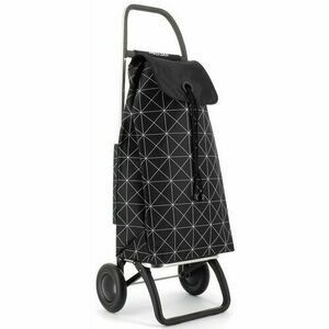 Rolser Bevásárlótáska kerekeken I-Max Star 2 , fekete-fehér, fehér kép