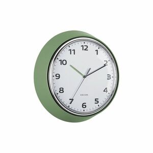 Karlsson 6006GR design falióra zöld, 34 cmátmérővel kép