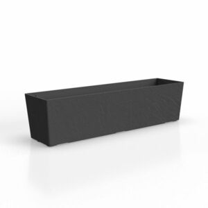 Gardenico Florence Stone antracit ültetőláda, 75 cm, antracit, 75 cm kép