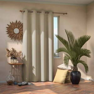 Eyelets Cream krémszínű sötétítő függöny, 140 x 245 cm - AmeliaHome kép