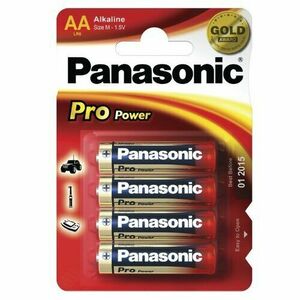 Panasonic LR6PPG/4BP Pro Power Gold elemkészlet, 4db kép