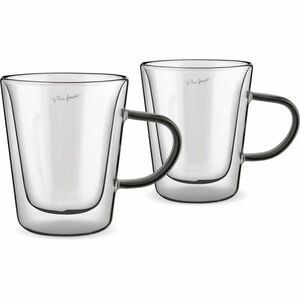 Lamart LT9120 2 darabos Tea Vaso pohárkészlet, 300ml, fekete, fekete kép