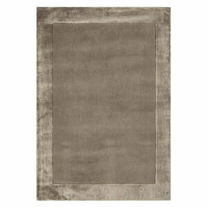 Barna kézi szövésű gyapjú keverék szőnyeg 200x290 cm Ascot – Asiatic Carpets kép