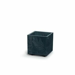 SIERRA SQUARE BETON EFFECT virágtartó 28, 8 cm, antracit, antracit, S kép