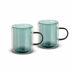 Lamart LT9122 2 darabos pohárkészlet Tea Vaso, 350ml, zöld, zöld kép