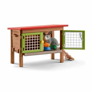 Schleich 42420 Nyúlkuckó állatokkal éstartozékokkal, 25 x 11 x 16 cm kép