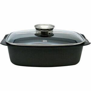 Elo 84932 Sütőedény üvegfedővel és aromás fogantyúval Alucast 40 x 22 cm kép