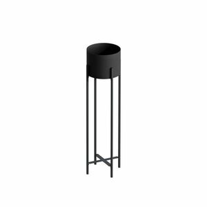 GED-025, Loft black fém virágállvány , fekete kép