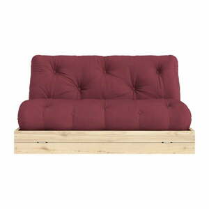 Borvörös kinyitható kanapé 145 cm Flip – Karup Design kép
