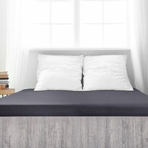 4Home Premium jersey lepedő antracit, 90 x 200 cm, antracit, 90 x 200 cm kép