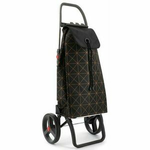 Rolser I-Max 2 Logic RSG bevásárlótáska kerekeken, fekete és sárga színben, sárga kép