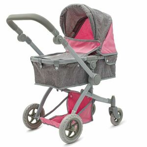 Baby Mix 2in1 Sophie babakocsi rózsaszín - szürke, 63, 5 x 37 x 63, 5 cm, 63, 5 x 37 x 63, 5 cm kép