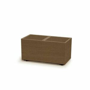 MADERA CASE ECO WOOD virágtartó 77 cm, barna, barna, M kép