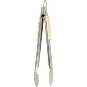 BBQ fogó rozsdamentes acél, 37 cm kép