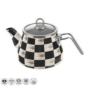 Orion Zománc teáskanna Chessboard Lem, 2 l kép