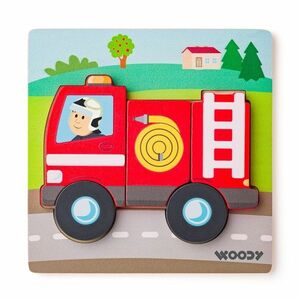 Woody Puzzle Baby tűzoltó kép