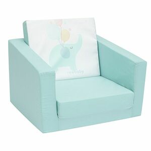 New Baby gyerek elefánt kanapéágy, menta, zöld kép