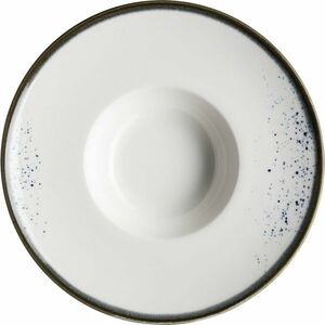 Mäser Gourmet tányér Pintar Fehér kék pöttyök 26cm, kék kép