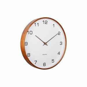 Karlsson 5993WH design falióra fehér, átmérő 40 cm kép
