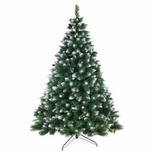 AmeliaHome karácsonyfa Fenyőfa fenyőtobozokkalLemmy, 120 cm, 120 cm kép