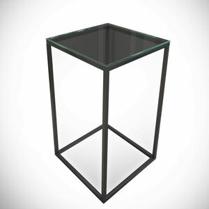 Pure Glass dohányzóasztal, antracit kép