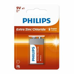 Philips 9 V LongLife akkumulátor kép