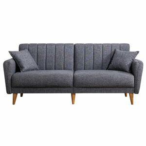 Aqua Dark Grey kinyitható kanapé, sötétszürke kép