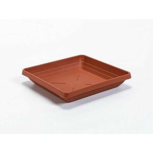 Plastia Lotos virágtartó alátét 60 x 60, barna, barna kép