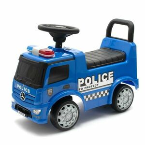 Baby Mix Rendőrség Mercedes gyerek futóbicikli hanggal, kék kép