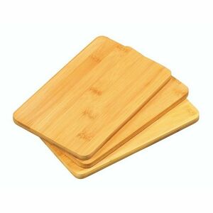 Kesper 50203-71 Vágódeszka készlet bambusz 3 db, 22 x 14 x 0, 8 cm kép