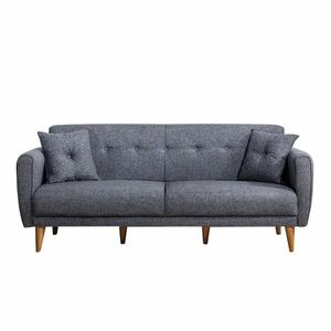 Aria Dark Grey kinyitható kanapé, sötétszürke kép
