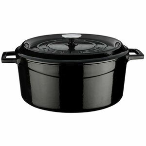 LAVA Metal öntöttvas edény, átmérő 32 cm, fekete, 9, 8 l kép