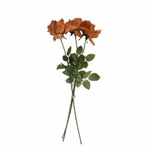 Művirág Rózsa réz, 74 cm, 3 db, 74 cm, 3 db kép