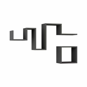 Follow Antracit polc, 2 db, antracit kép