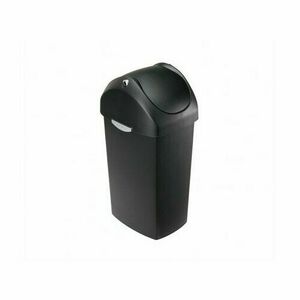 Simplehuman hulladékgyűjtő, 40 l, fekete, fekete, 40 l kép