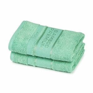 4Home Bamboo Premium törölköző, menta, 30 x 50 cm, 2 db-os szett, menta kép