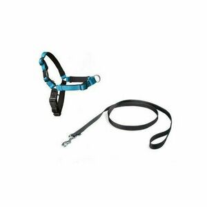 PetSafe Hám EasyWalk Deluxe kék M-es méret kép