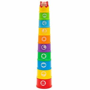 Baby Mix oktató csészék dallammal, 10 db kép