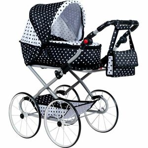 New Baby Natálka babakocsi, fekete és fehér kép